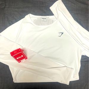 ❌sold❌Gymshark Training L/S crop top